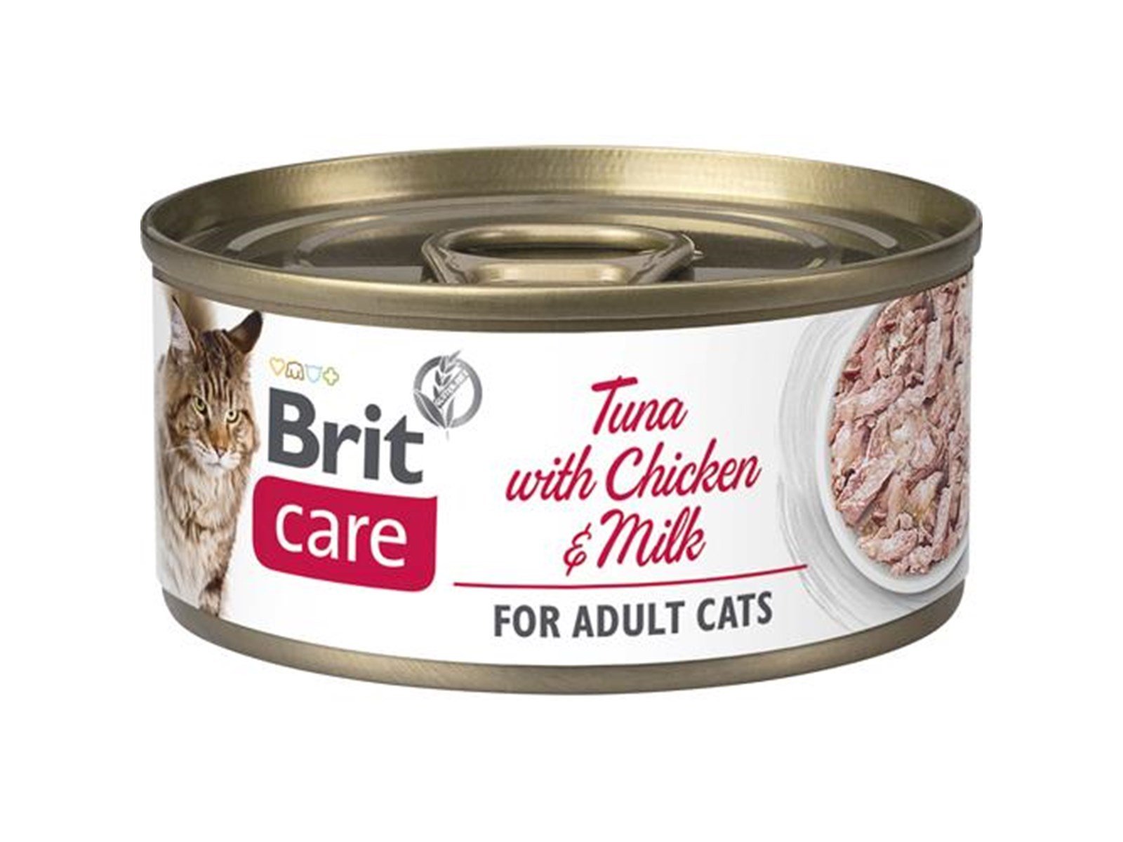 Brit Care Cat Tuna with Chicken And Milk 70g Brit Care Cat Tuna with Chicken And Milk 70g